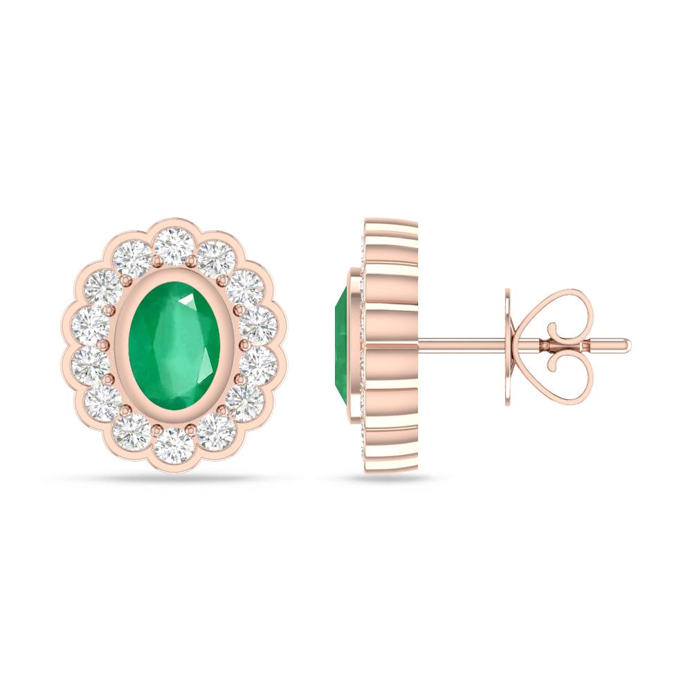 Rose Gold - Emerald